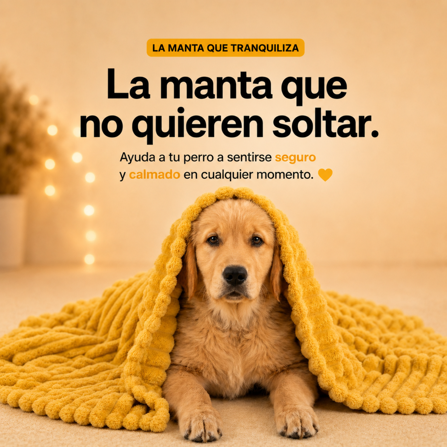 Manta de apoyo emocional