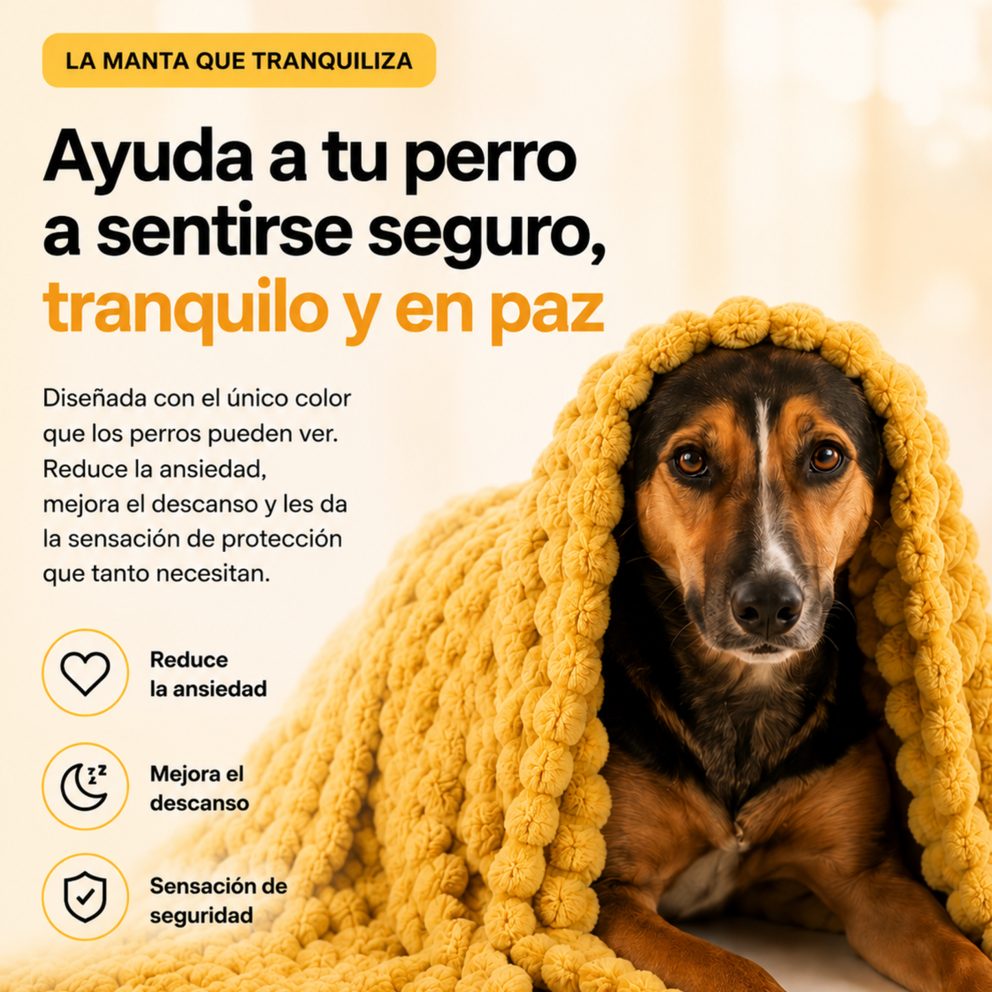 Manta de apoyo emocional
